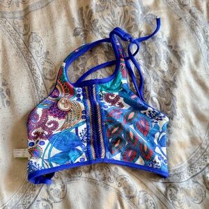 Colorful Maaji Patterned Bikini Top